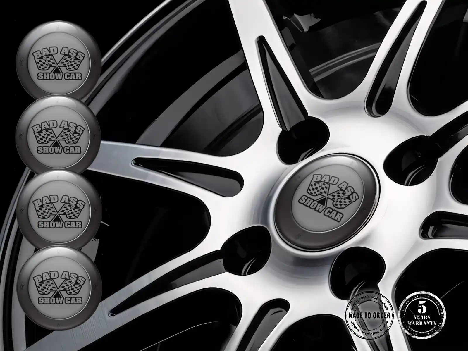 Wheel Decals Custom Brand Drift Prism